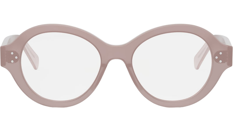 3 Dots HD Pink Geometric Eyeglasses