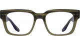 Zander Green Square Eyeglasses