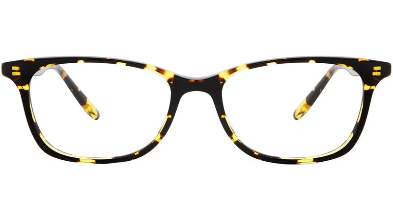 Cassady Havana Rectangular Eyeglasses