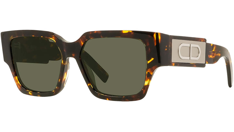 CD SU Havana Geometric Sunglasses