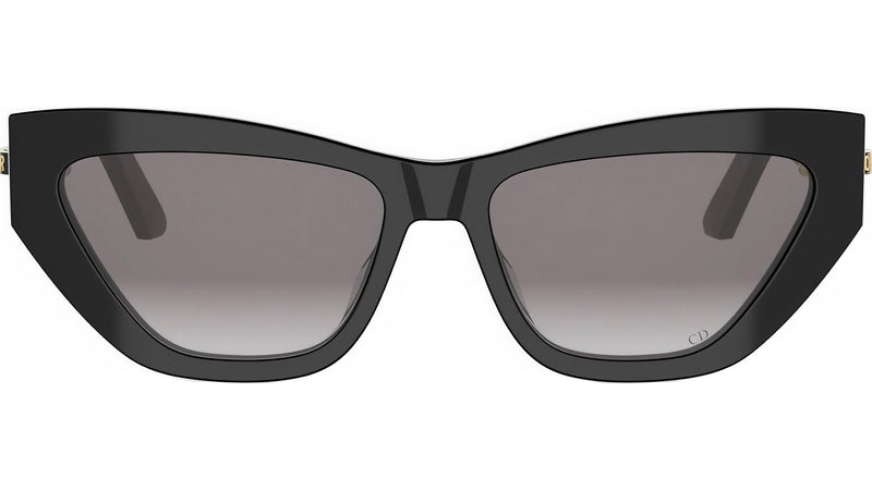 CDior B6I Shiny Black Cat Eye Sunglasses
