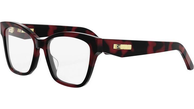 CDiorO S4I Shiny Havana Cat Eye Eyeglasses