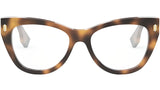 Fendi Roma Havana Round Eyeglasses