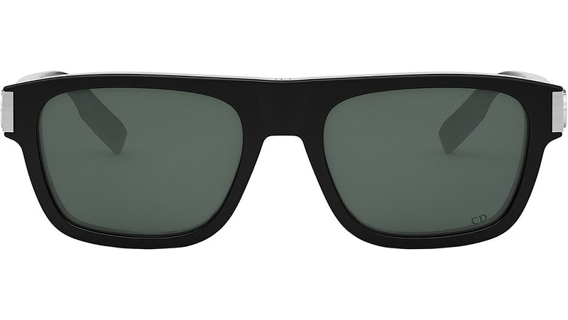 CD Icon S3I Shiny Black Geometric Sunglasses