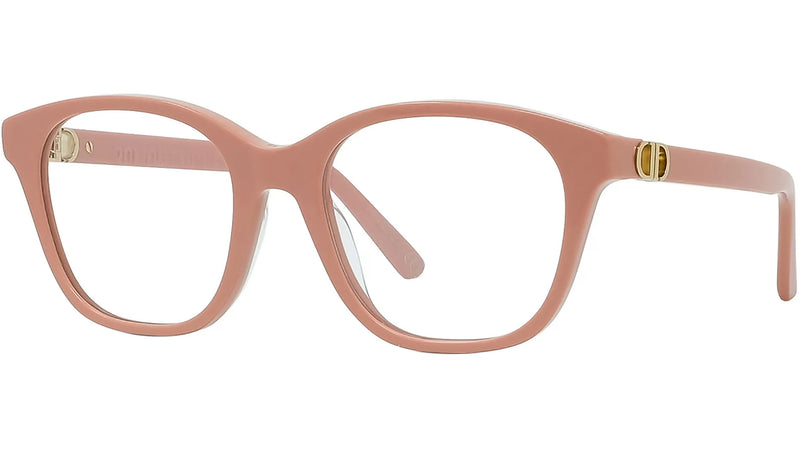 30MontaigneMiniO SI Pink Squared Eyeglasses