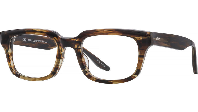 Hinkley Brown Square Eyeglasses