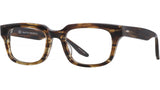 Hinkley Brown Square Eyeglasses