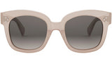 CELINE 3 Dots Pink Square Sunglasses