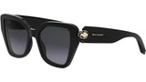 Serpenti Black Butterfly Sunglasses