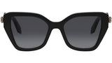 Serpenti Black Butterfly Sunglasses