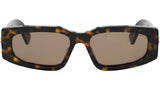 B.zero1 Havana Rectangular Sunglasses