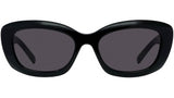 GV Day Black Geometric Sunglasses