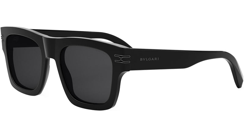 B.zero1 Black Geometric Sunglasses