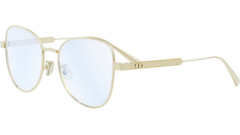 DiorCannageO B1F Gold Butterfly Eyeglasses