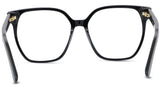 DiorSpiritO S3I Black Square Eyeglasses