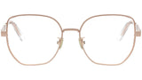 DiorCannageO B2U Rose Gold Butterfly Eyeglasses