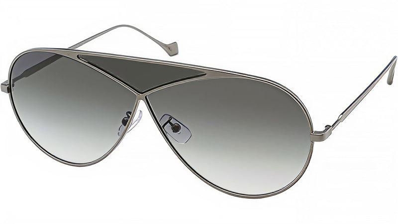 Puzzle Grey Pilot Sunglasses