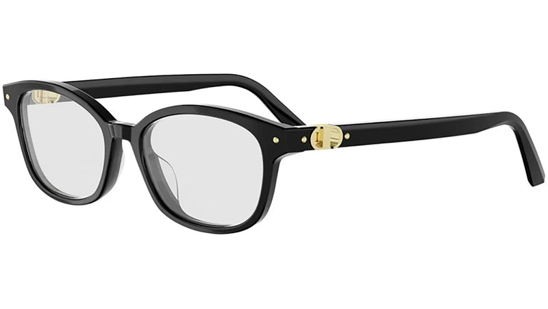 Petit CDO B1I Shiny Black Cat Eye Eyeglasses