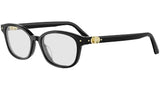Petit CDO B1I Shiny Black Cat Eye Eyeglasses