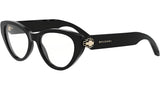 Serpenti Forever Black Cat Eye Eyeglasses