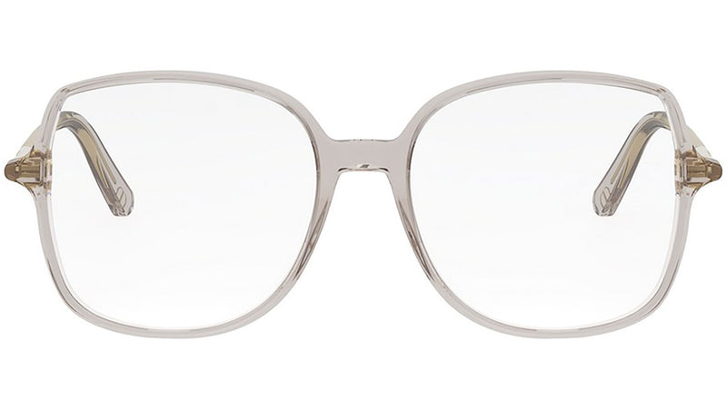 Mini CD O 9I Beige Round Eyeglasses