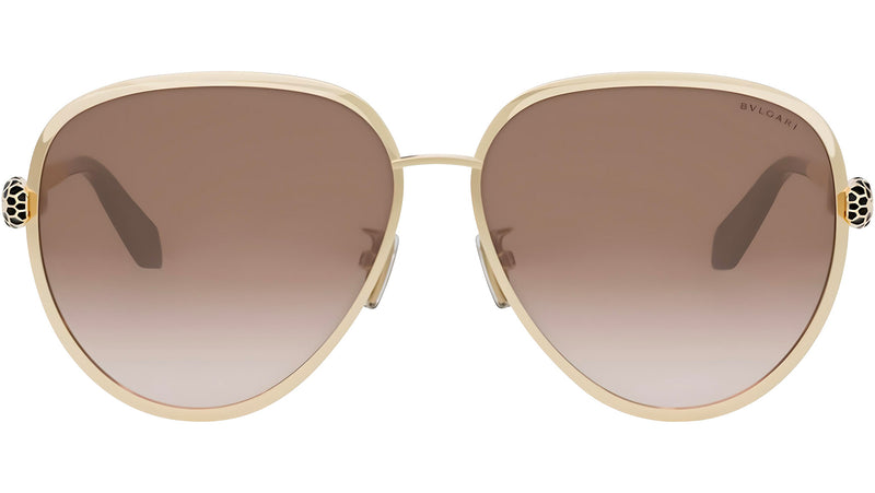 Serpenti Forever Gold Pilot Sunglasses