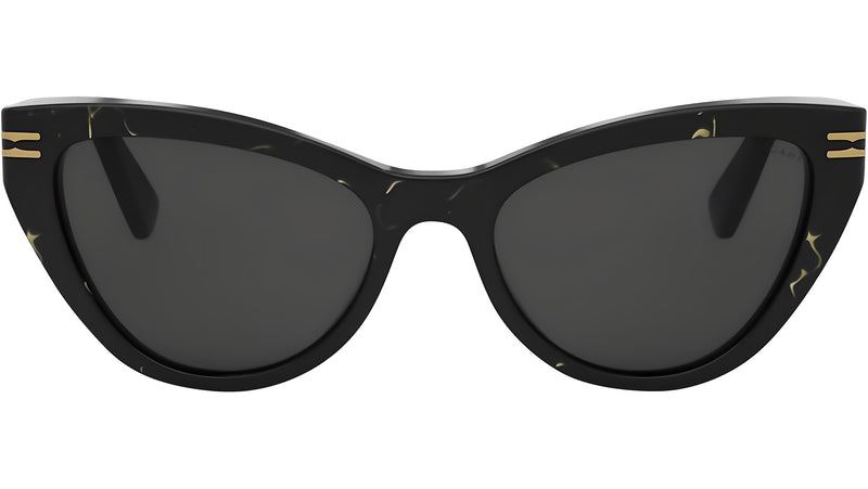 B.zero1 Shiny Black Cat Eye Sunglasses