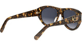 DiorGlow A1I Havana Pilot Sunglasses
