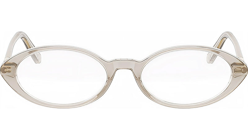 Mini CD O R8I Green Oval Eyeglasses