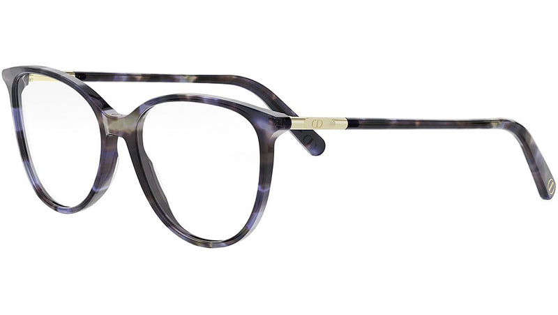 Mini CD O B7I Havana Purple Butterfly Eyeglasses