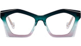 Karma Shaded Dark Green To Crystal