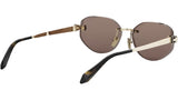 Serpenti Forever Gold Oval Sunglasses