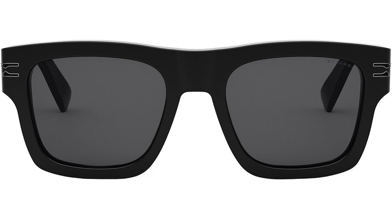 B.zero1 Black Geometric Sunglasses