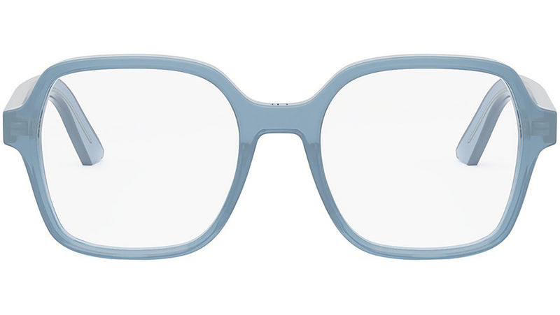 DiorMidnightO S1I Shiny Blue Geometric Eyeglasses