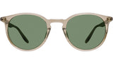 Princeton Brown Round Sunglasses