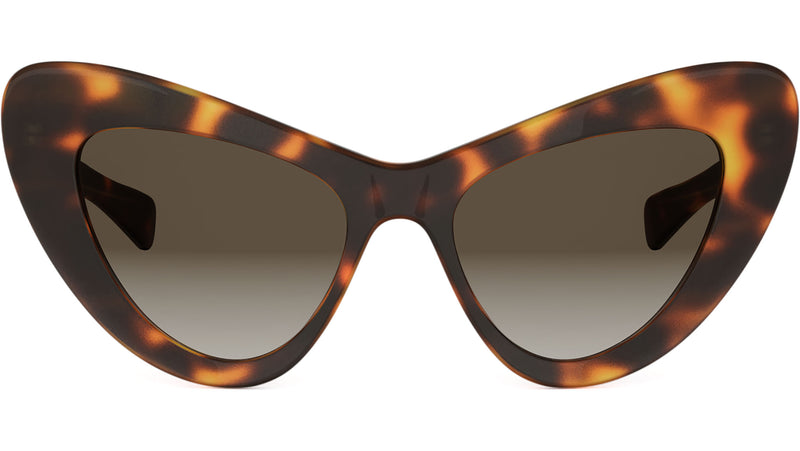 Triomphe Mini HD Havana Cat Eye Sunglasses