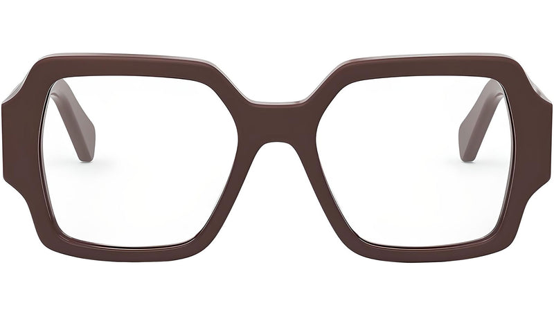 Triomphe Gray Square Eyeglasses