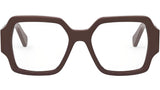 Triomphe Gray Square Eyeglasses