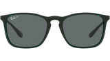 Chris RB4187 666381 transparent green