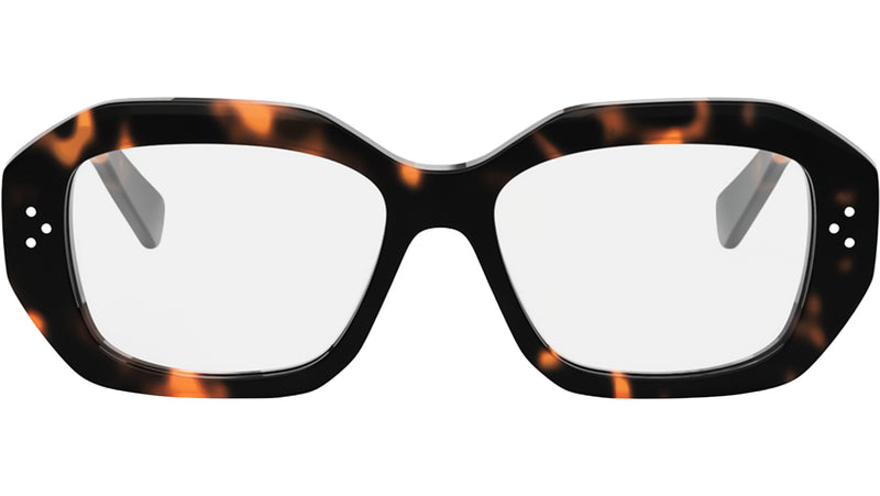 3 Dots Tortoise Geometric Eyeglasses
