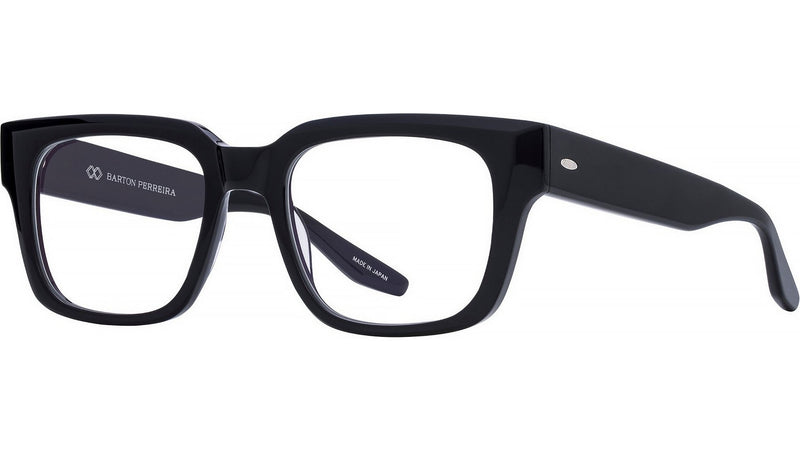 Zander Black Square Eyeglasses