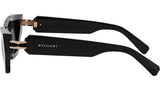 B.zero1 Black Rectangular Sunglasses