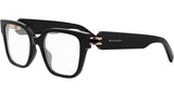 B.zero1 Shiny Black Square Eyeglasses