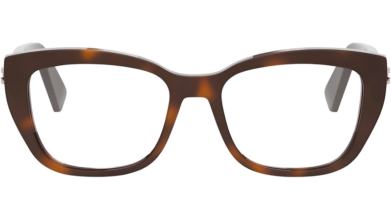 B.zero1 Havana Geometric Eyeglasses