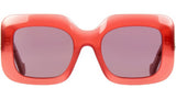 Anagram Red Square Sunglasses