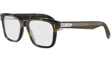 DiorTailoringO S1I Havana Squared Eyeglasses