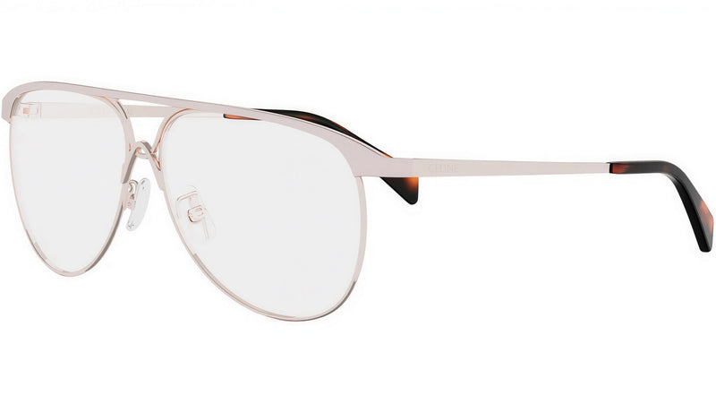 CELINE Metal Rose Gold Pilot Sunglasses