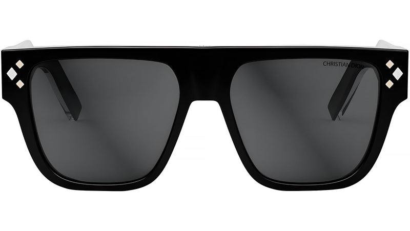 CD Diamond S6I Black Square Sunglasses