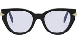 Serpenti Black Cat Eye Eyeglasses