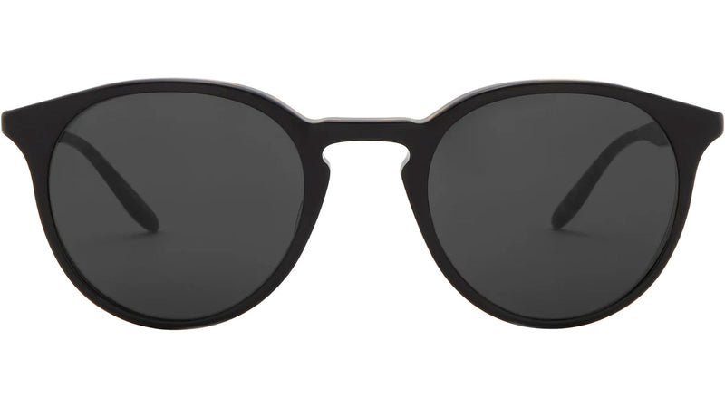 Princeton Black Round Sunglasses